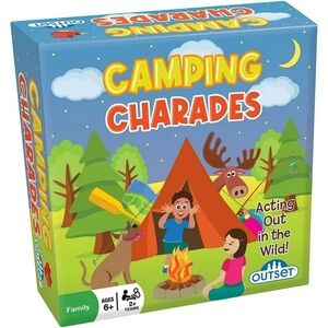 Outset Camping Charades Game - Colorful Outdoor Fun